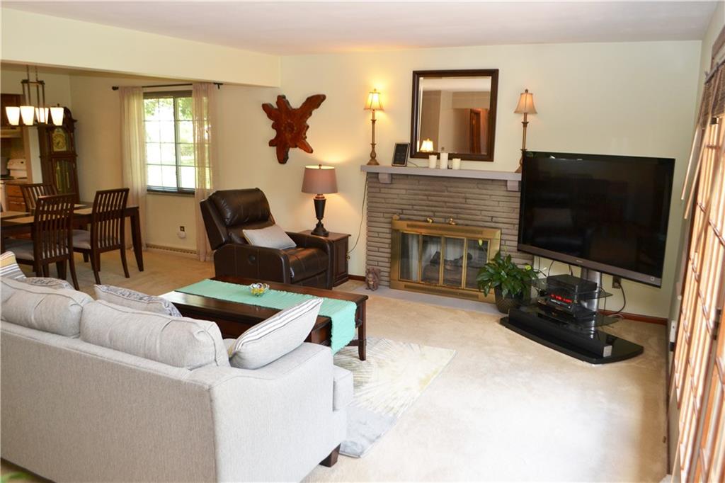 108 Lincoln Road Clairton, PA 15025 - Photo 2 of 21 Formal Living Room w/Gas Fireplace (13x20)