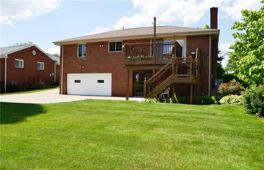 108 Lincoln Road Clairton, PA 15025 - Photo 20 of 21 Spacious 2 Car Garage, Out Side Lighting, Concrete Driveway