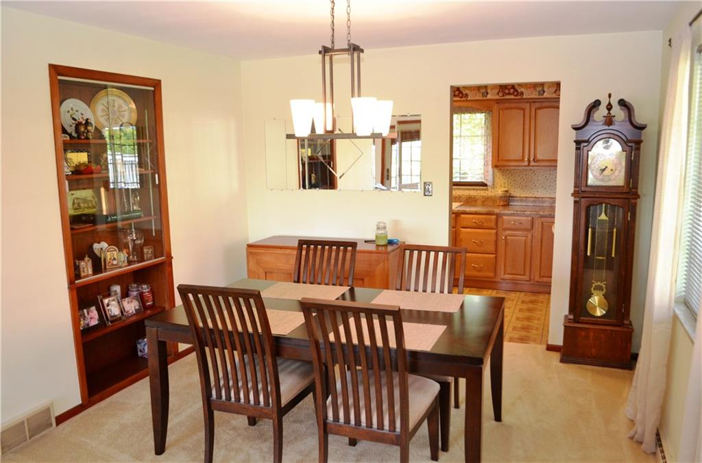 108 Lincoln Road Clairton, PA 15025 - Photo 3 of 21 Spacious Formal Dining Room w/Built-In China Closet (11x12)