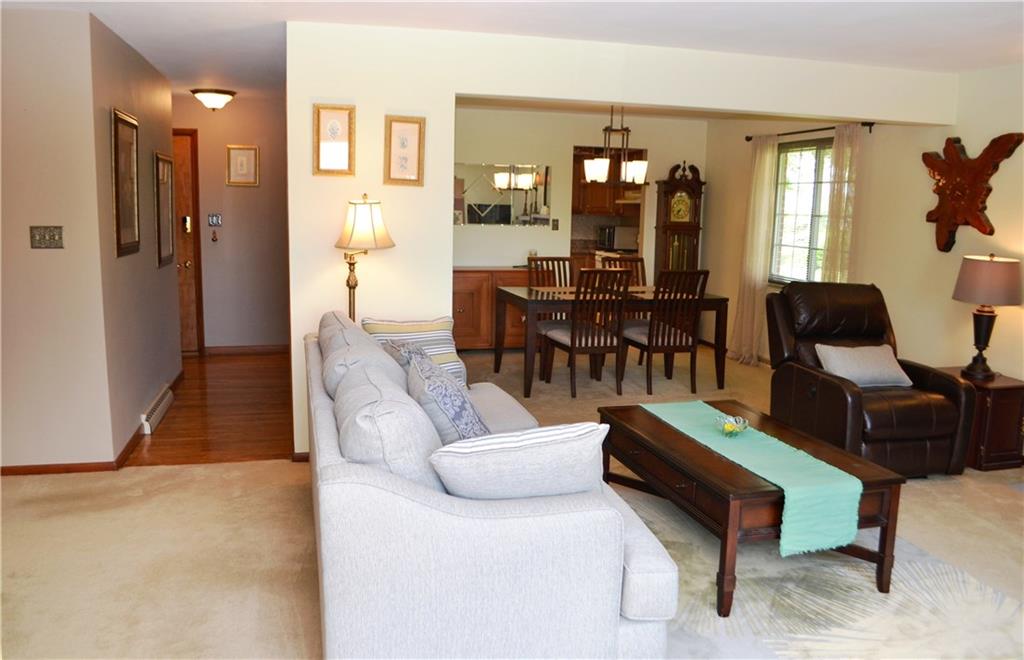 108 Lincoln Road Clairton, PA 15025 - Photo 8 of 21 Open Wrap Around Floor Plan, Crackles Plaster Walls & Ceiling