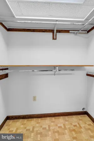 a close up view of racks