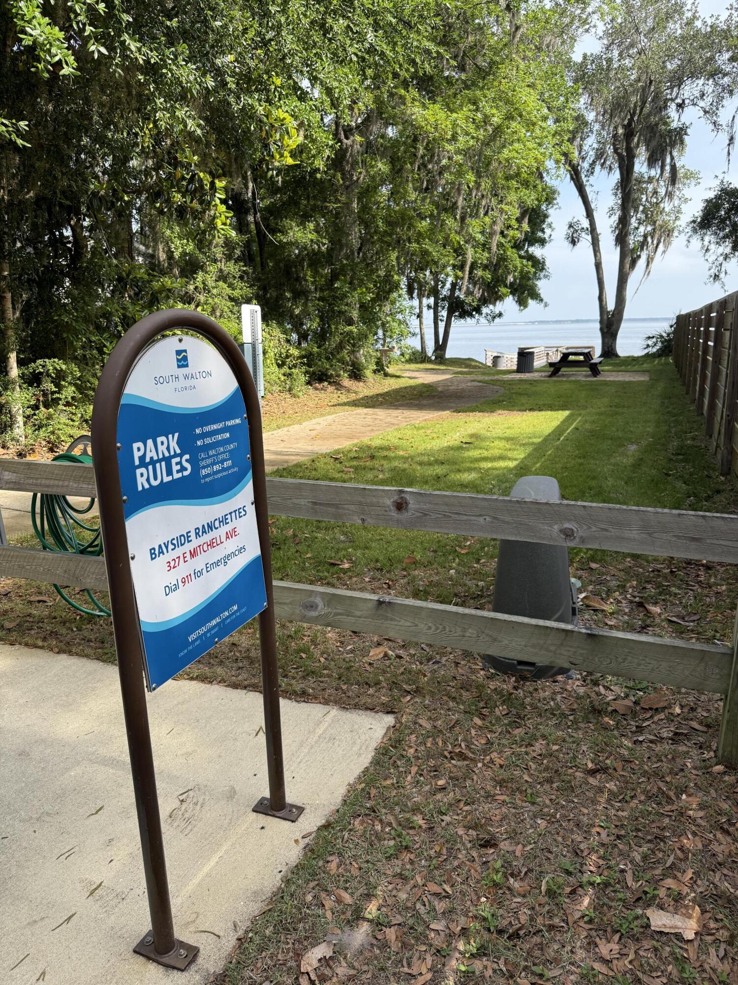 Lot 25 East Point Washington Road Santa Rosa Beach, FL 32459 - Photo 10 of 23 a view of a yard with large trees