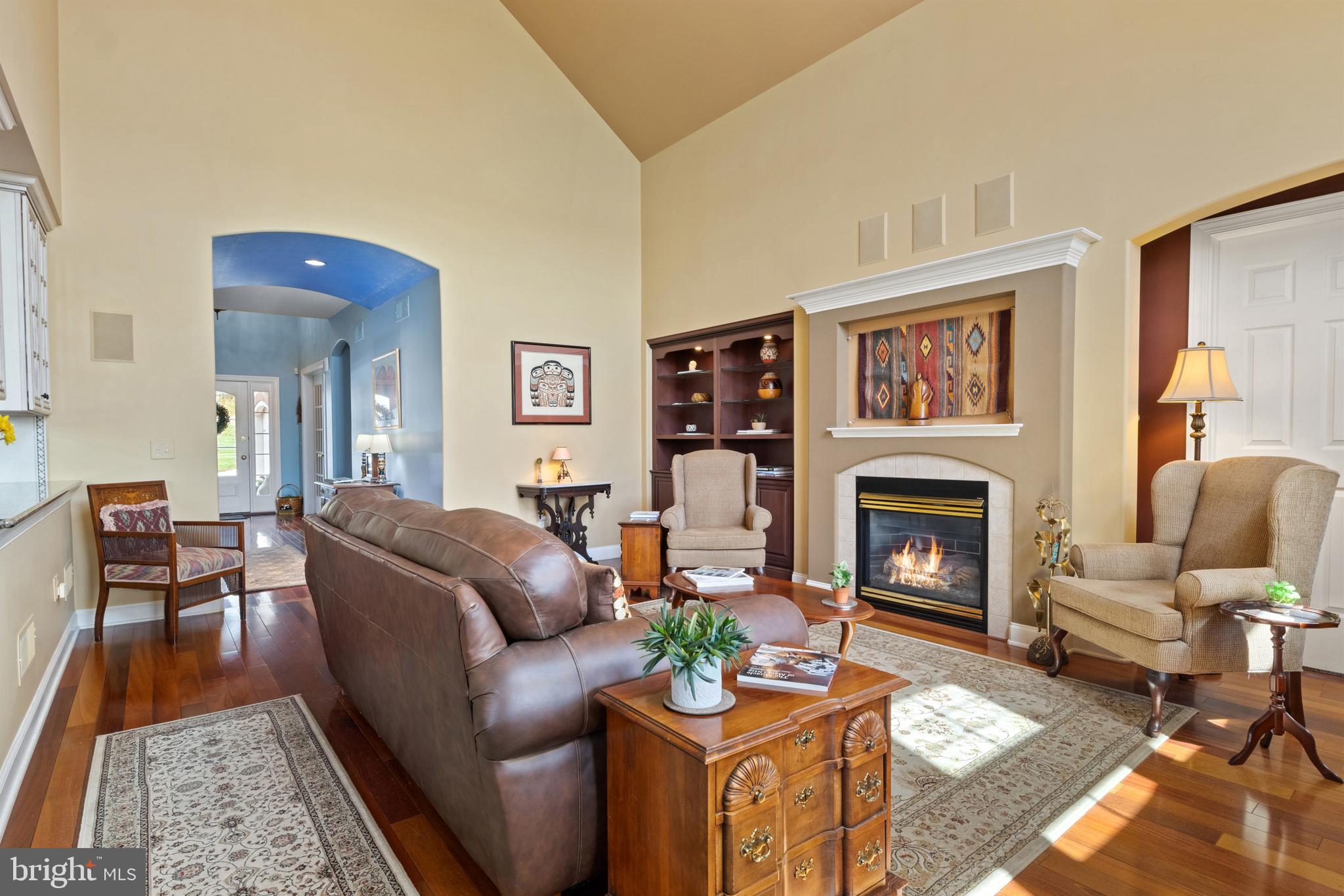 108 Valmere Path York, PA 17403 - Photo 12 of 84 a living room with furniture and a fireplace