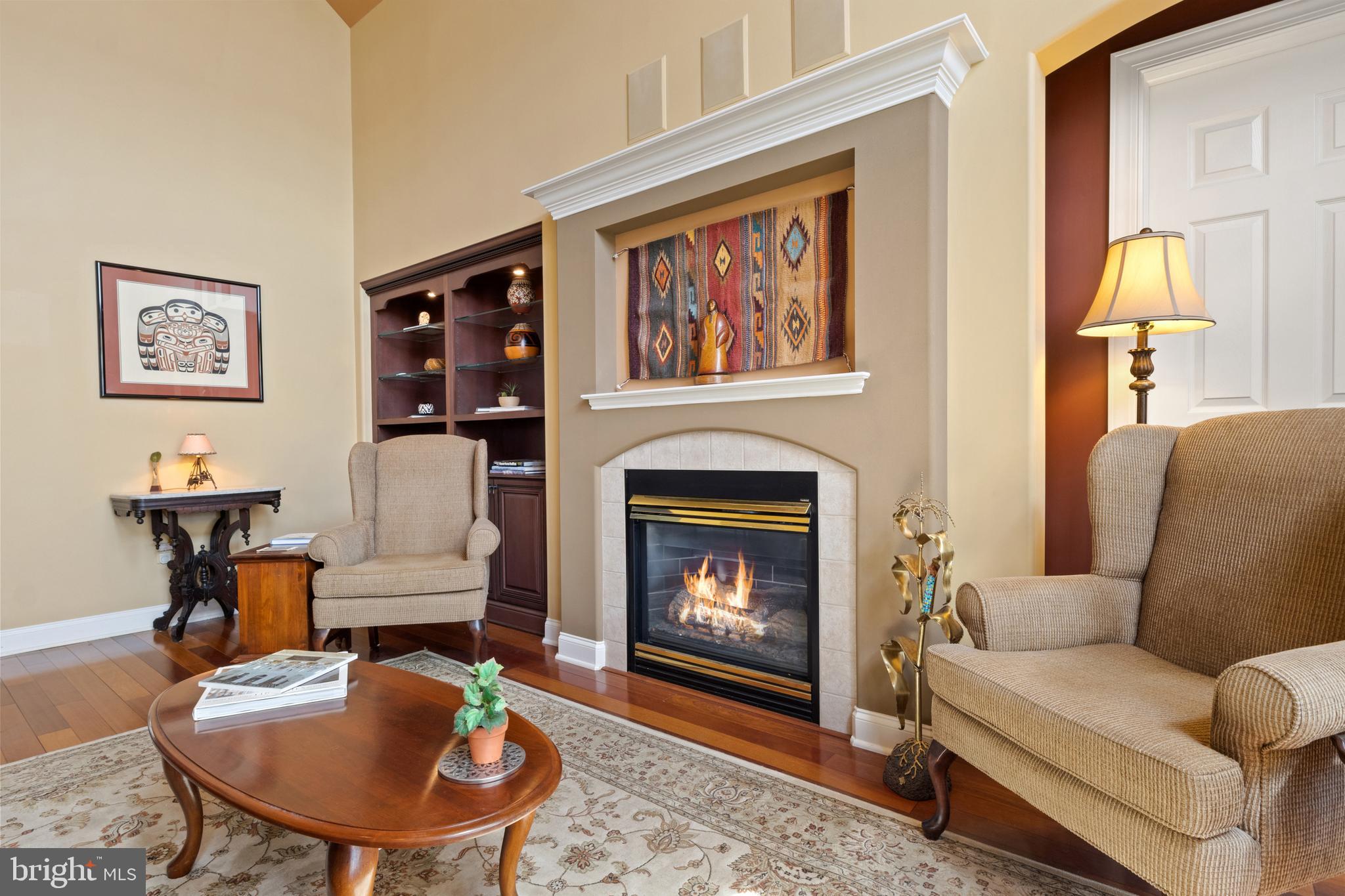 108 Valmere Path York, PA 17403 - Photo 13 of 84 a living room with furniture a fireplace and next to a window