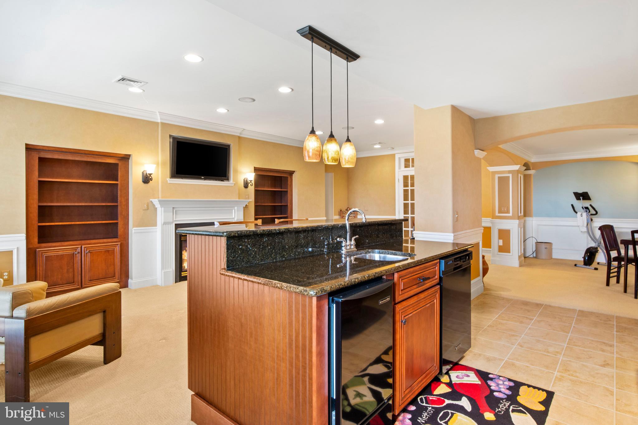 108 Valmere Path York, PA 17403 - Photo 54 of 84 a kitchen with stainless steel appliances granite countertop a sink a stove and a refrigerator