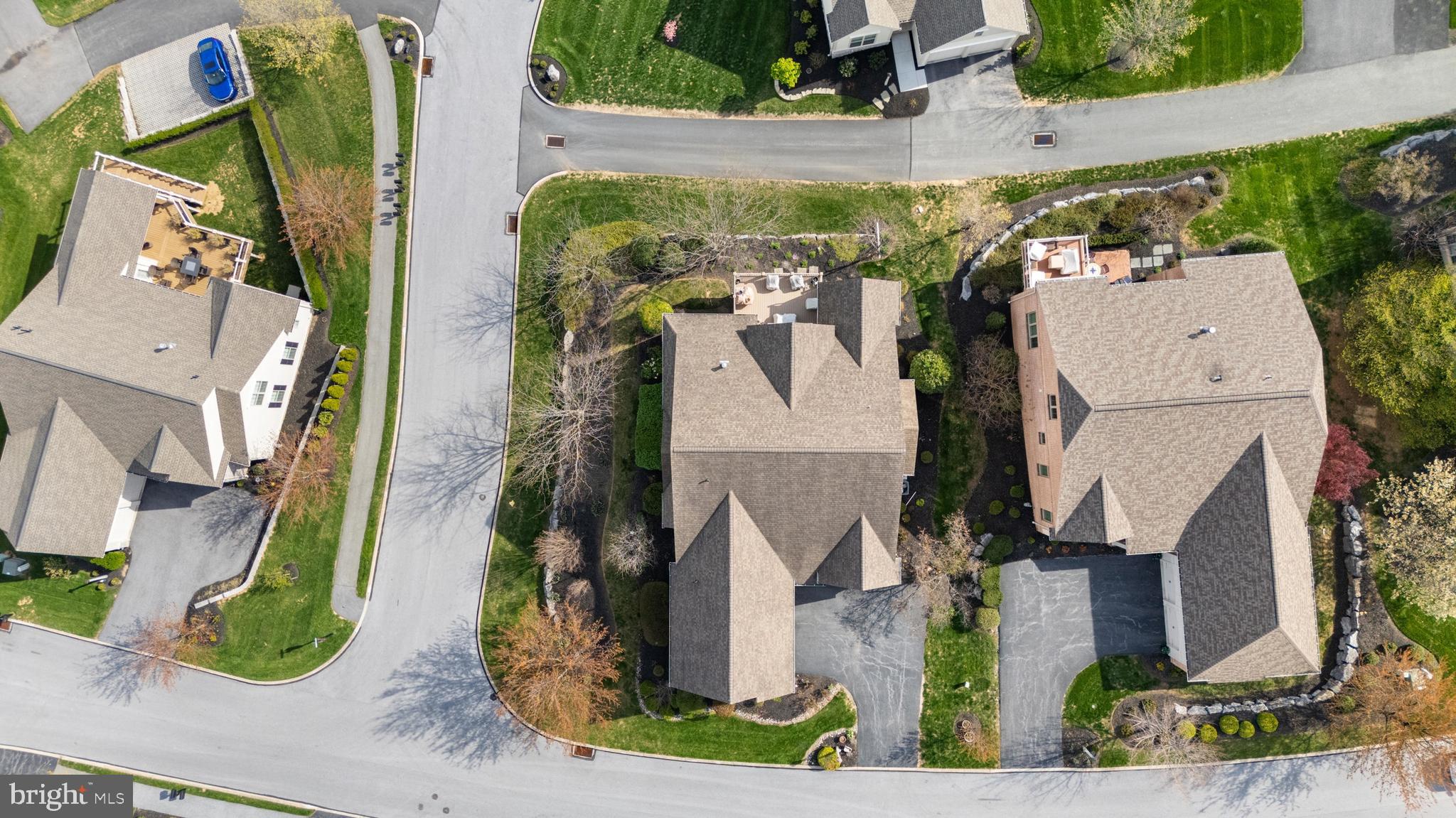 108 Valmere Path York, PA 17403 - Photo 70 of 84 an aerial view of residential houses with outdoor space