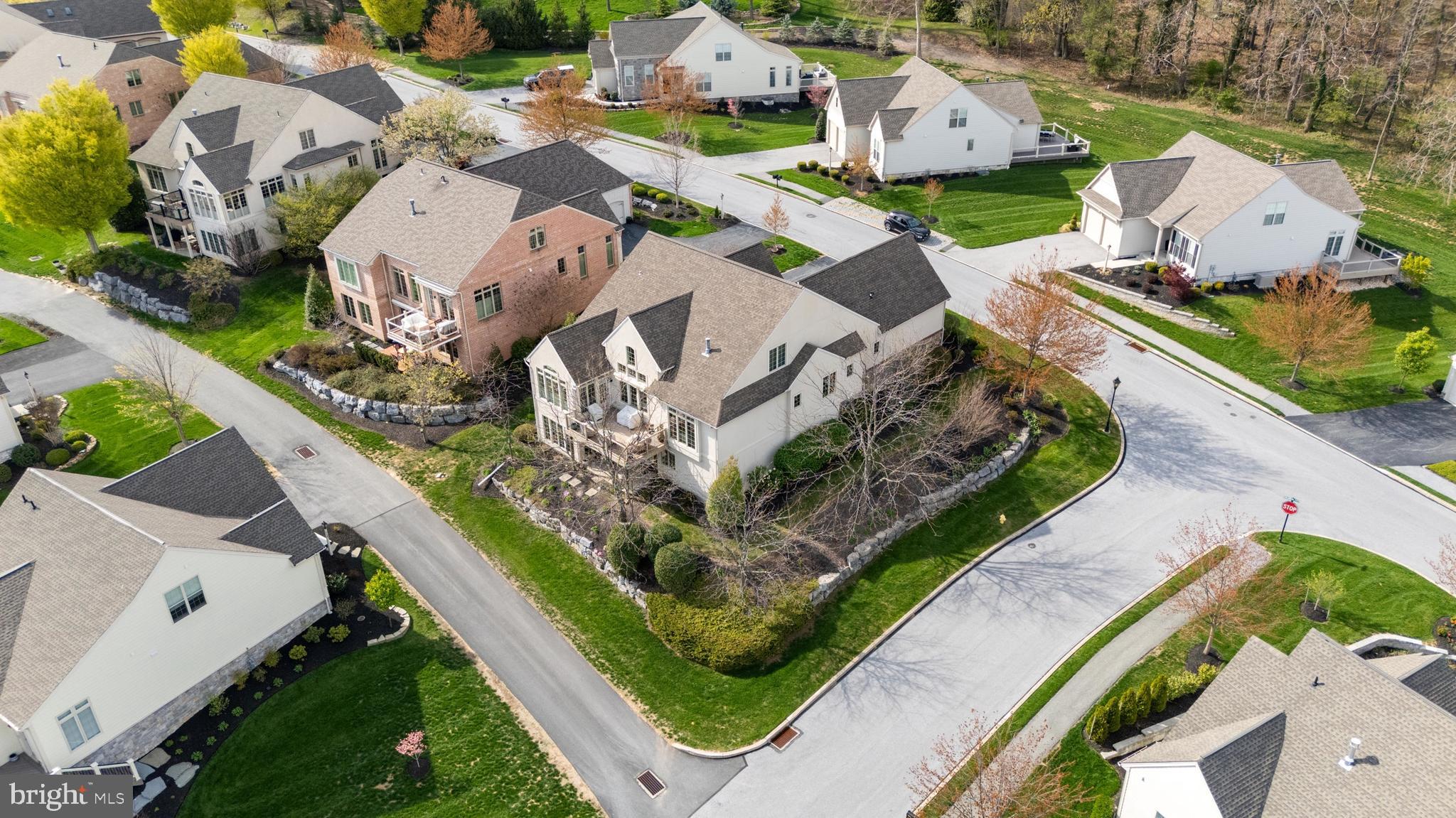 108 Valmere Path York, PA 17403 - Photo 80 of 84 an aerial view of a house with a garden