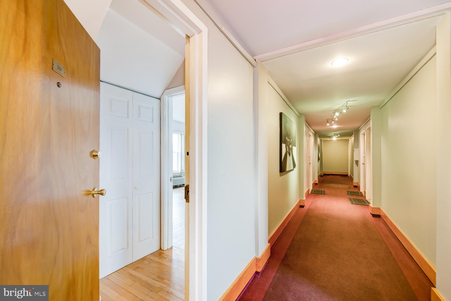 2300 18th Street Northwest, Unit 301 Washington, DC 20009 - Photo 20 of 20 a view of hallway