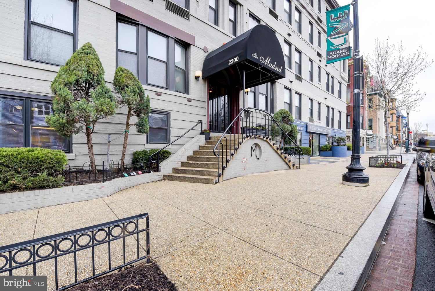 2300 18th Street Northwest, Unit 301 Washington, DC 20009 - Photo 2 of 20 a view of a building with many windows
