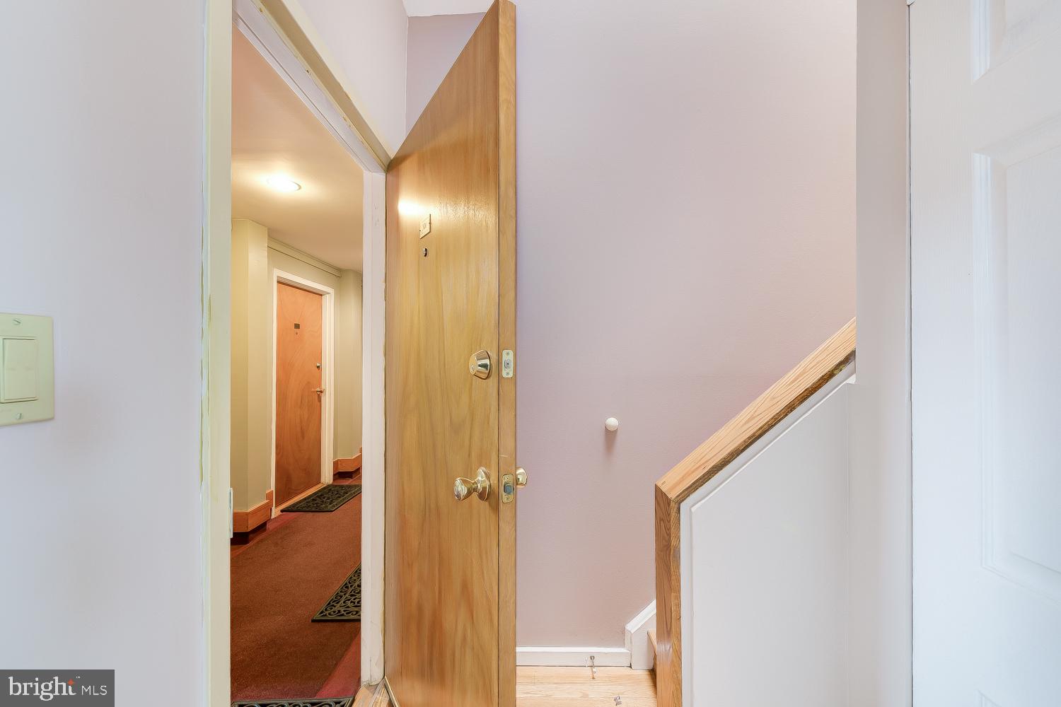 2300 18th Street Northwest, Unit 301 Washington, DC 20009 - Photo 4 of 20 a view of a hallway with a door