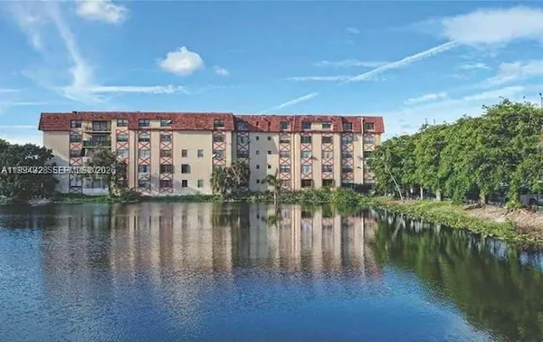 a view of building with lake view