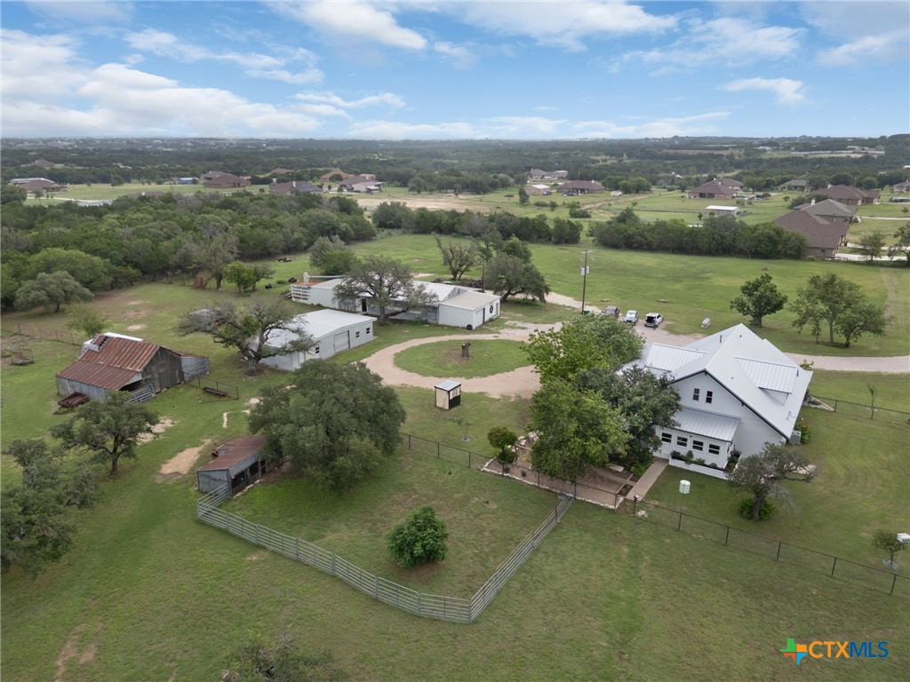 951 Moseley Road Copperas Cove, TX 76522 - Photo 2 of 43 an aerial view of a house with a lake view