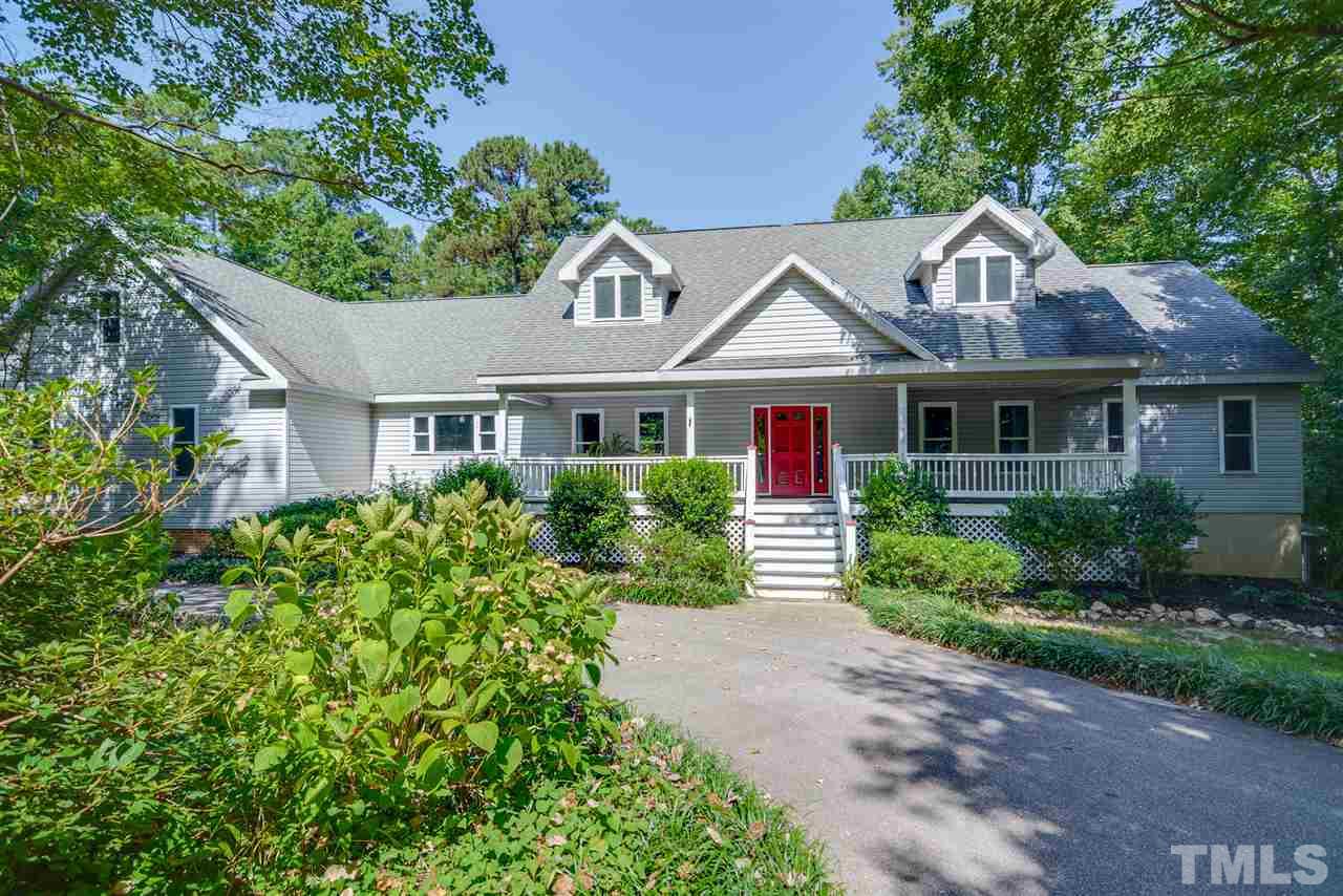 12925 Ghoston Road Wake Forest, NC 27587 - Photo 4 of 24 Paved Circular Drive. Beautifully landscaped with many plants that come back each year.