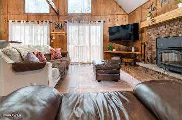58 Rockway Road Lake Ariel, PA 18436 - Photo 2 of 33 a living room with furniture and a flat screen tv
