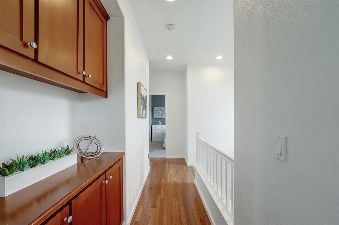 7929 Kipling Circle Gilroy, CA 95020 - Photo 17 of 39 a view of hallway with wooden floor