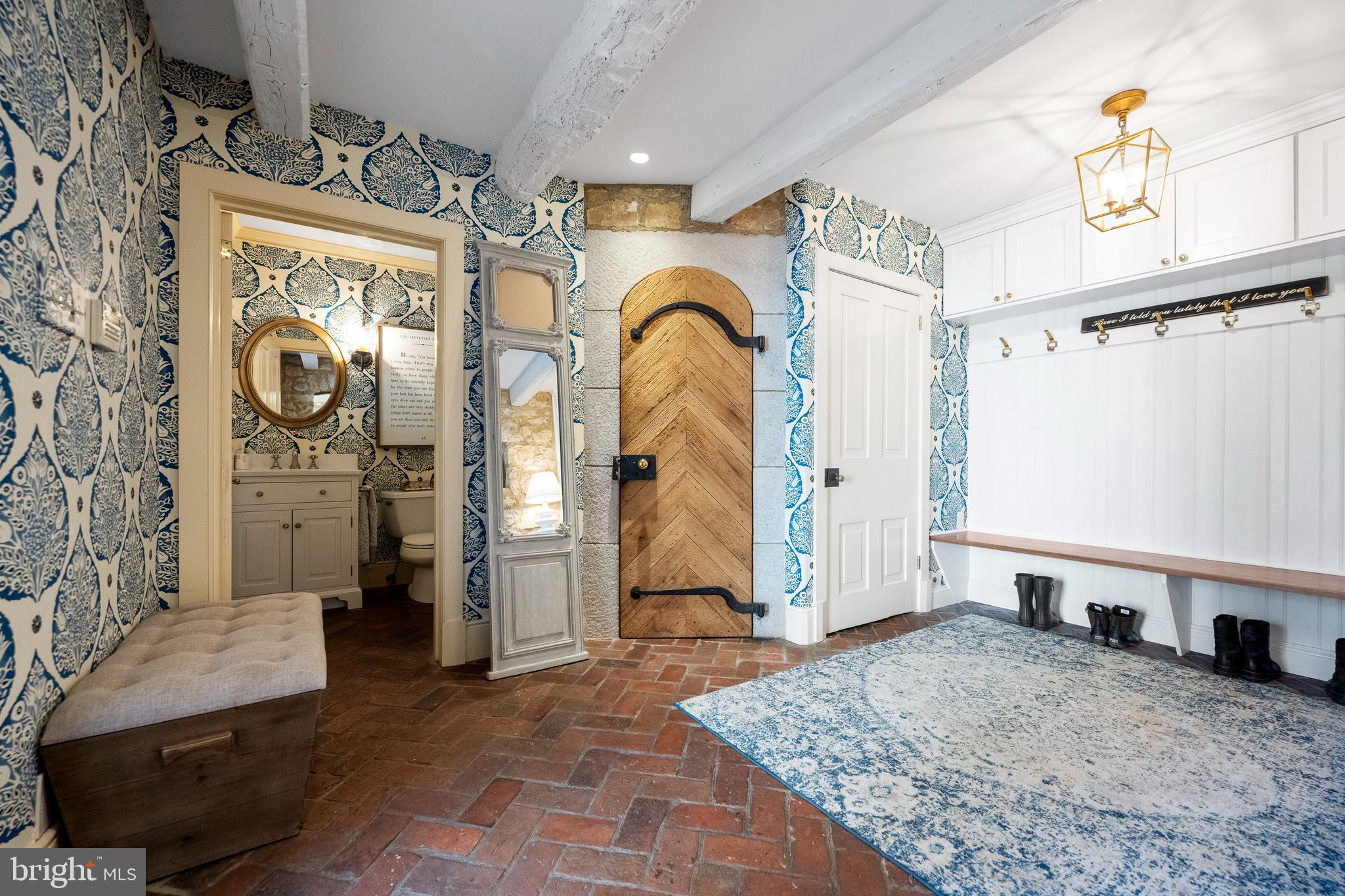1500 Church Road Malvern, PA 19355 - Photo 15 of 80 Mudroom w/ doors to wine cellar & powder room