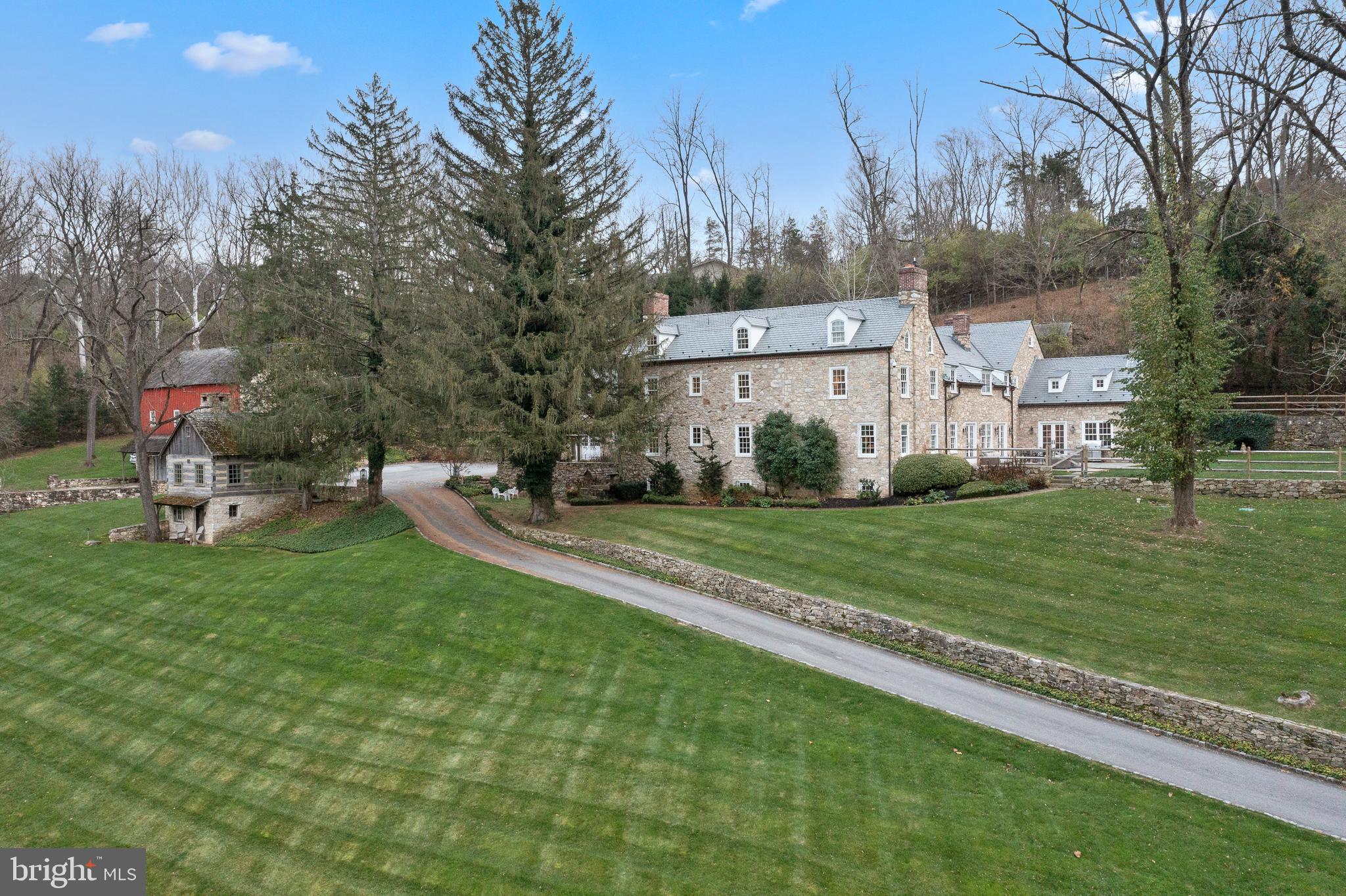 1500 Church Road Malvern, PA 19355 - Photo 3 of 80 View of the home as you come up the long driveway
