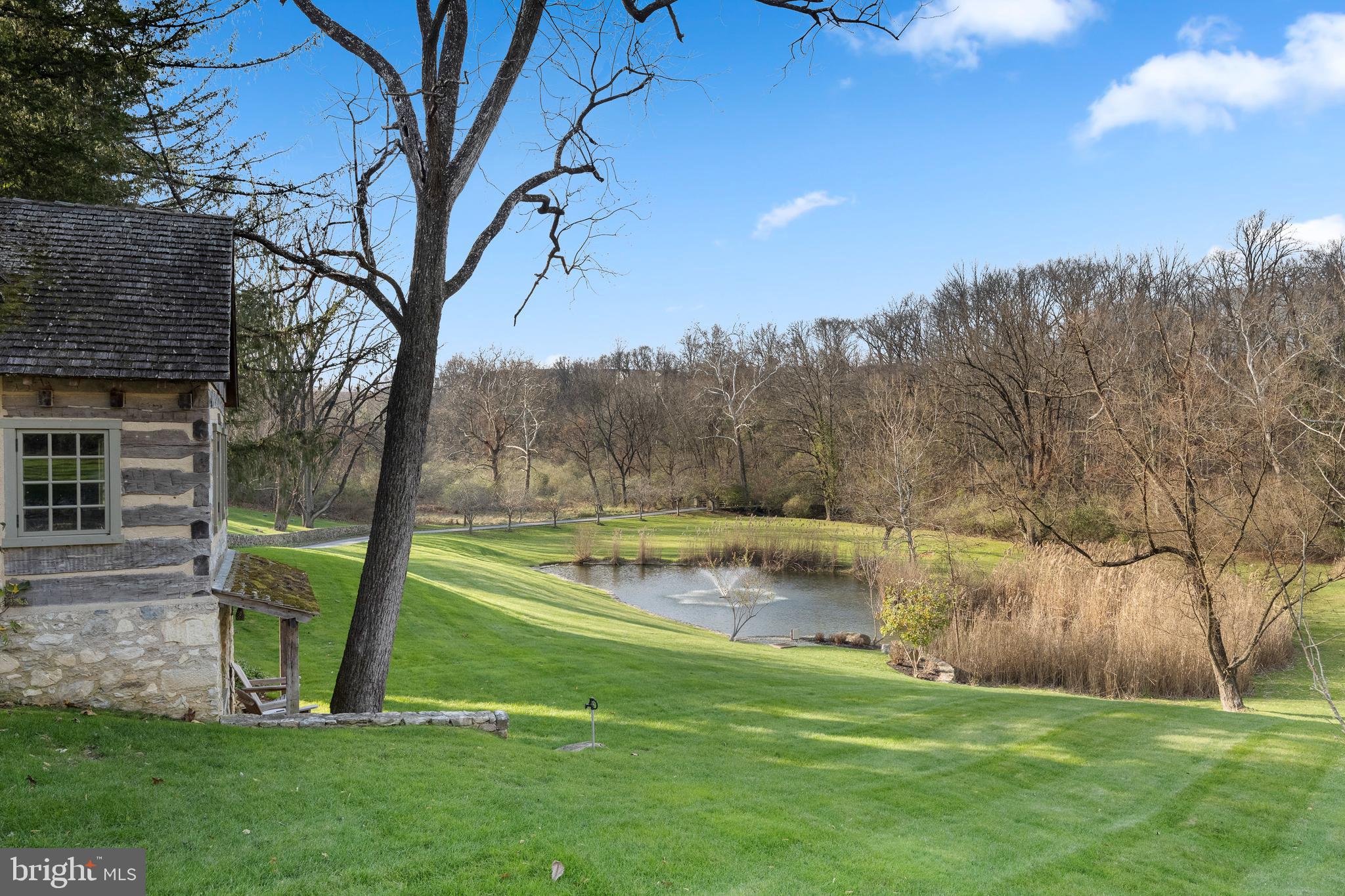 1500 Church Road Malvern, PA 19355 - Photo 75 of 80 View of the koi stocked pond and shed
