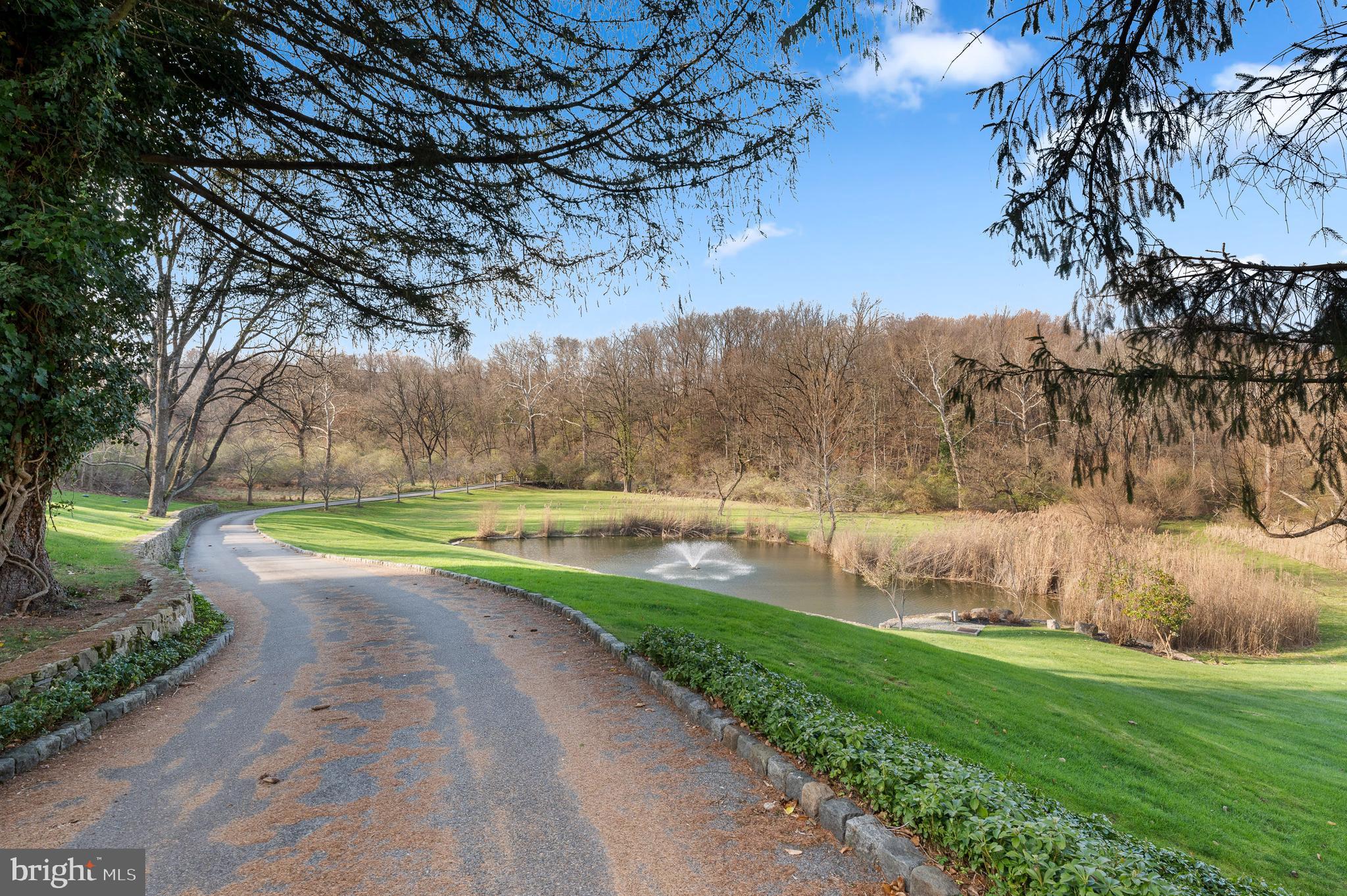 1500 Church Road Malvern, PA 19355 - Photo 78 of 80 View of the long and windy driveway as you exit
