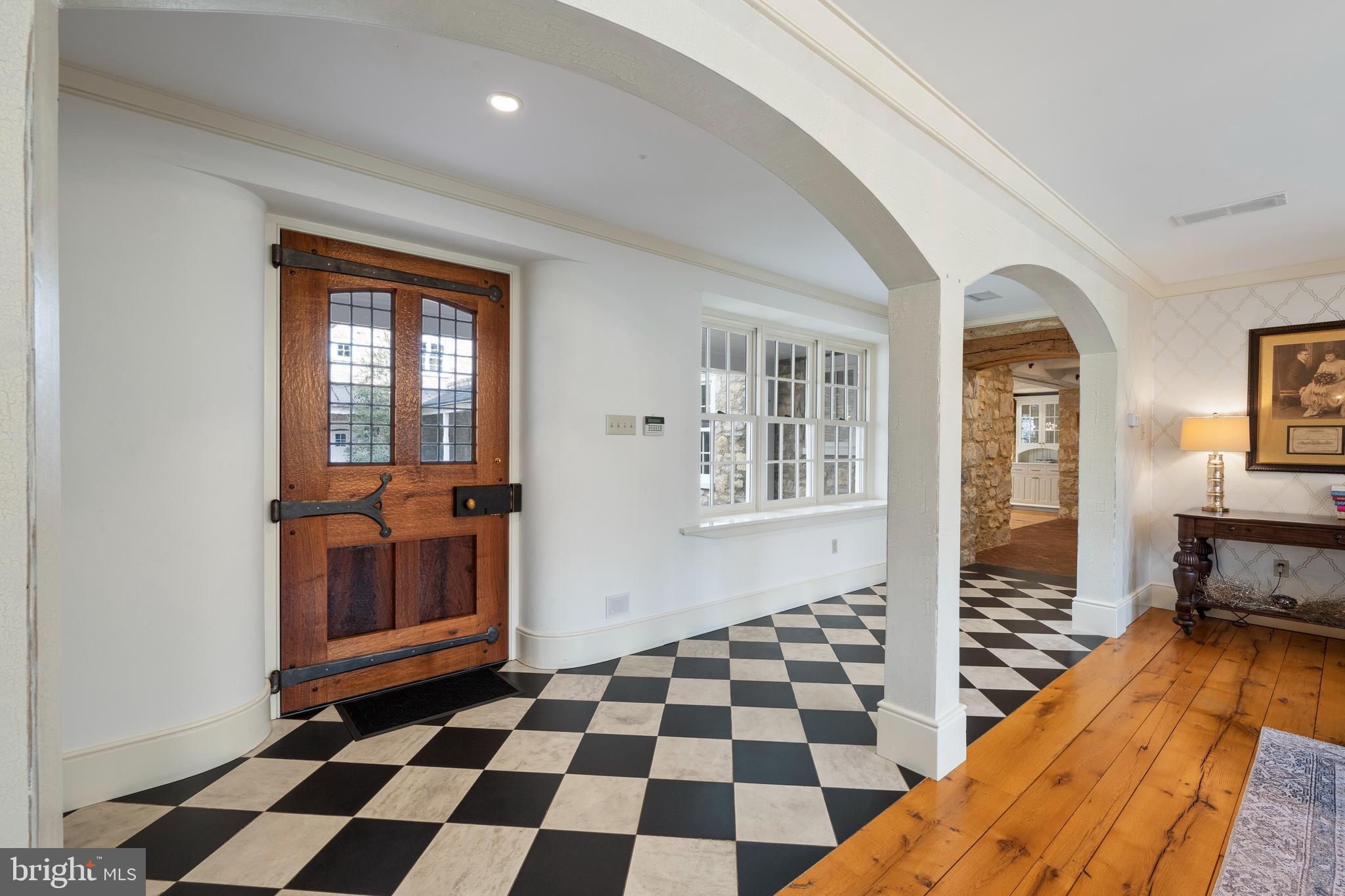1500 Church Road Malvern, PA 19355 - Photo 9 of 80 Step through the oak and leaded glass front door