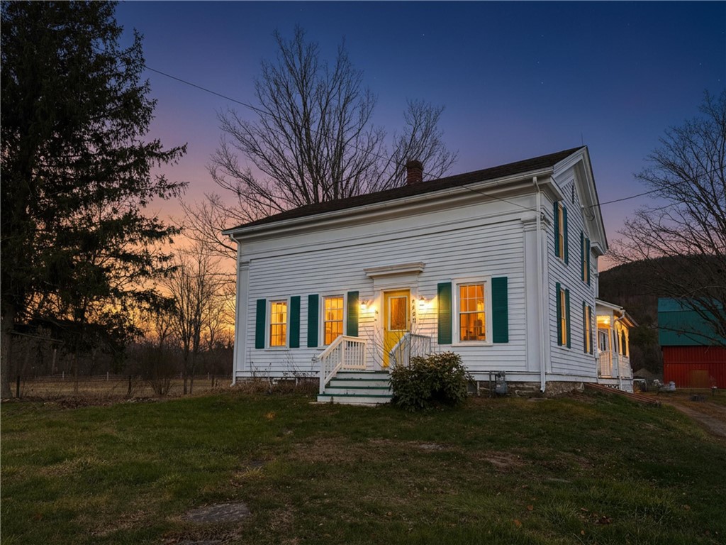 4480 Meads Creek Road Campbell, NY 14870 - Photo 2 of 46 Front Of Home Evening