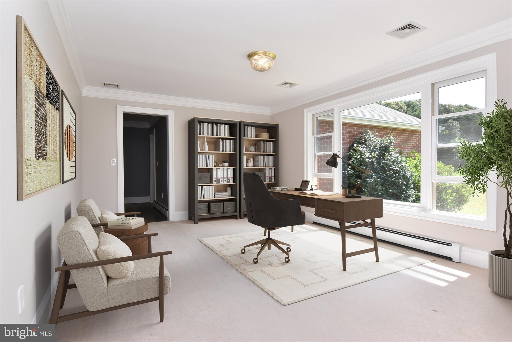 15184 Jarrell Road Goldsboro, MD 21636 - Photo 23 of 80 Study/Office 2 Virtual Decor