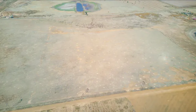 a close view of a closet