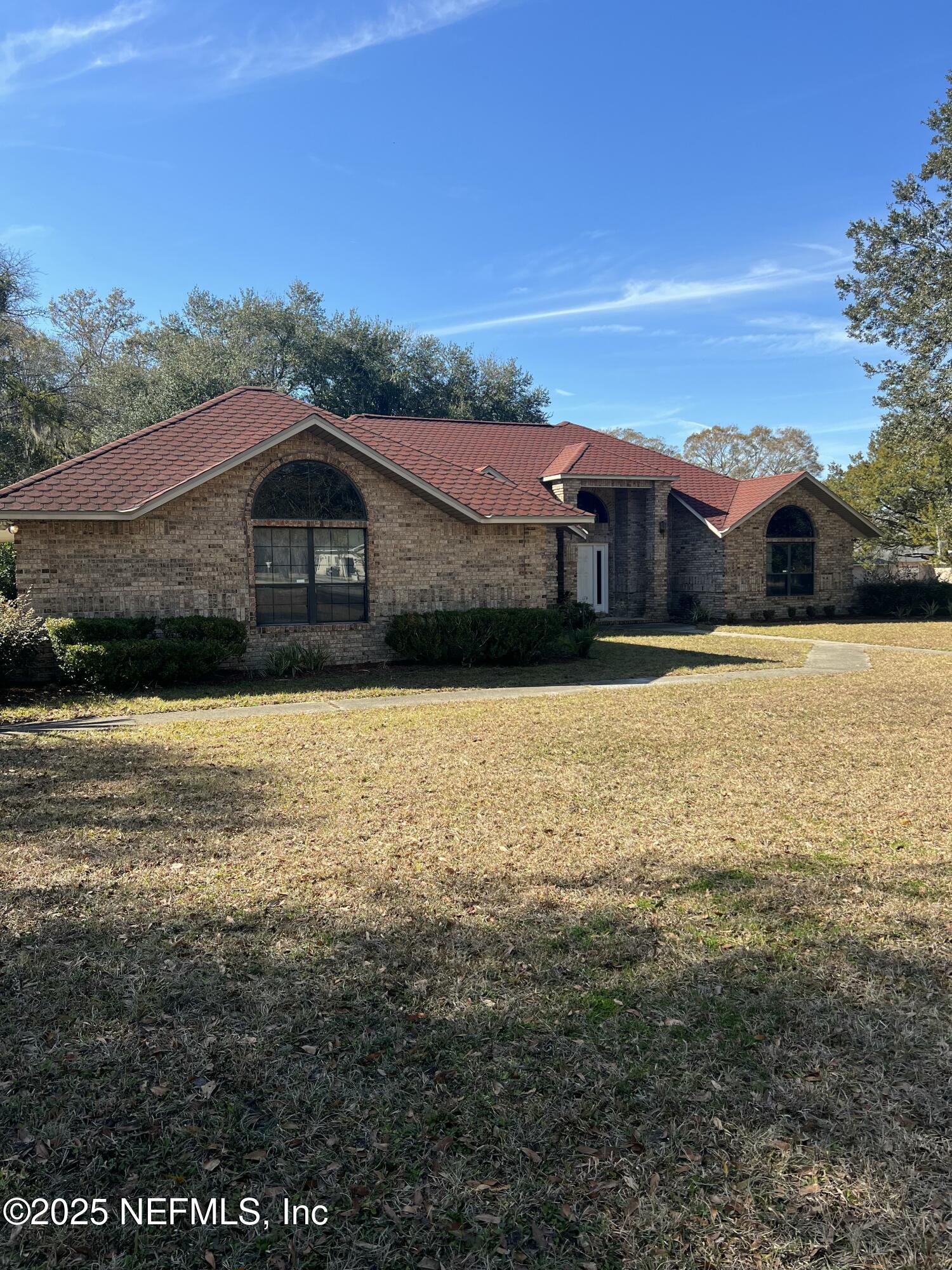 1825 Raiford Road Starke, FL 32091 - Photo 73 of 92 a view of a big yard with an ocean view