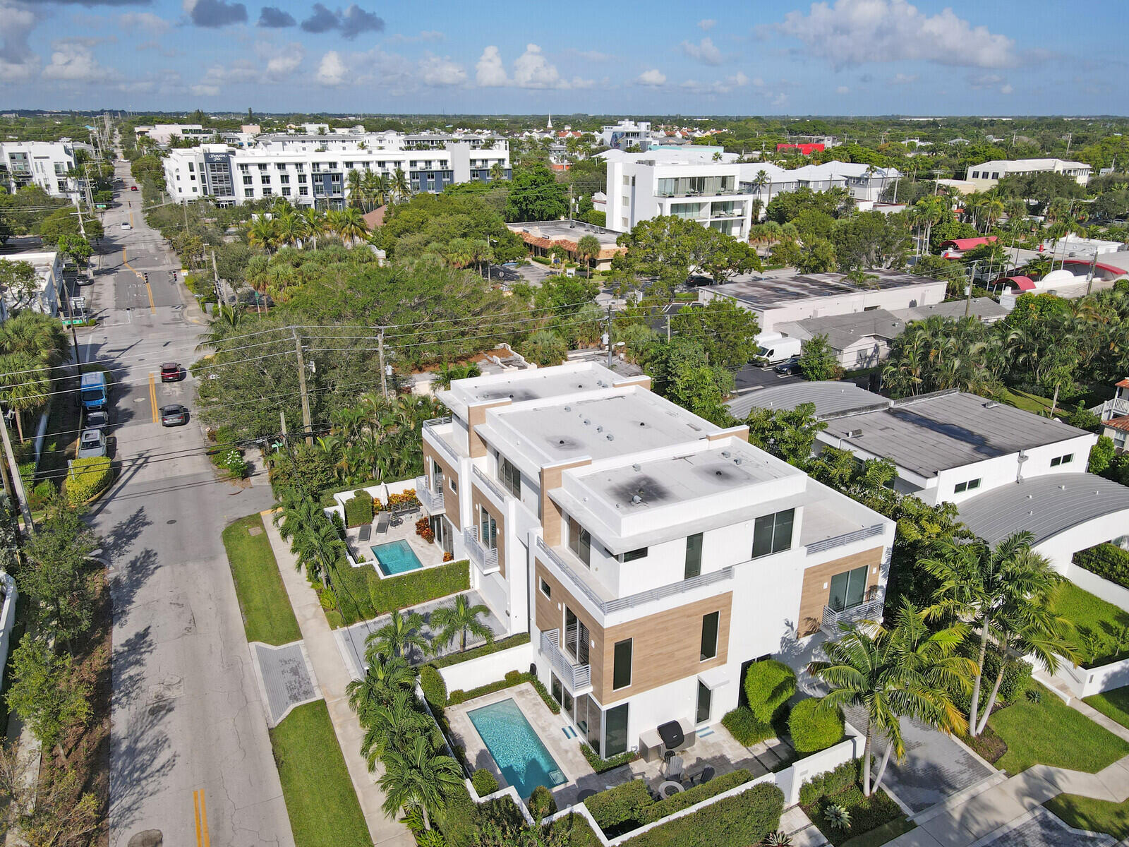 200 Northeast 7th Avenue, Unit 3 Delray Beach, FL 33483 - Photo 51 of 71 a view of a city with tall buildings