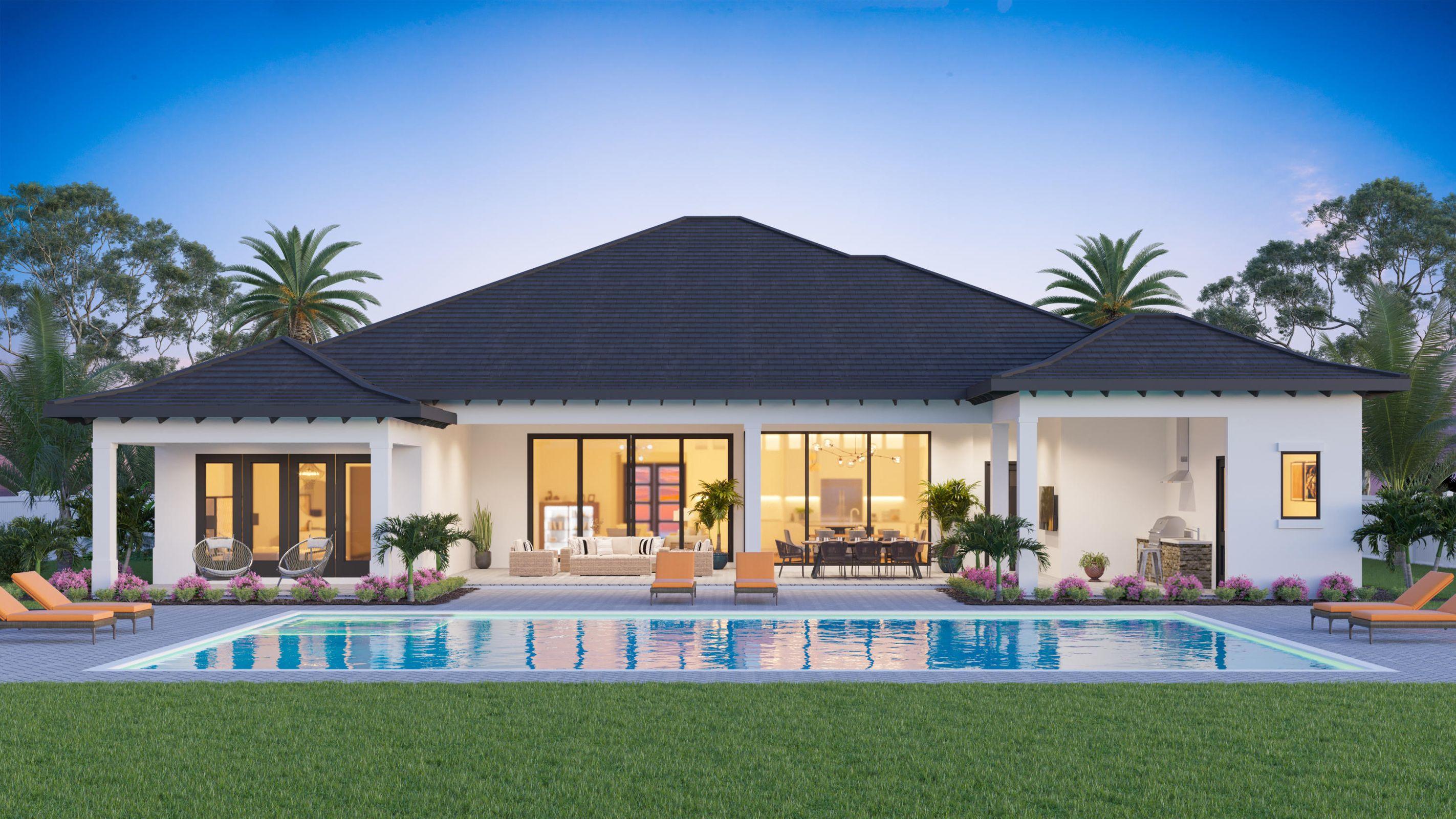 5599 Hibiscus Road Jupiter, FL 33458 - Photo 1 of 7 Elevation