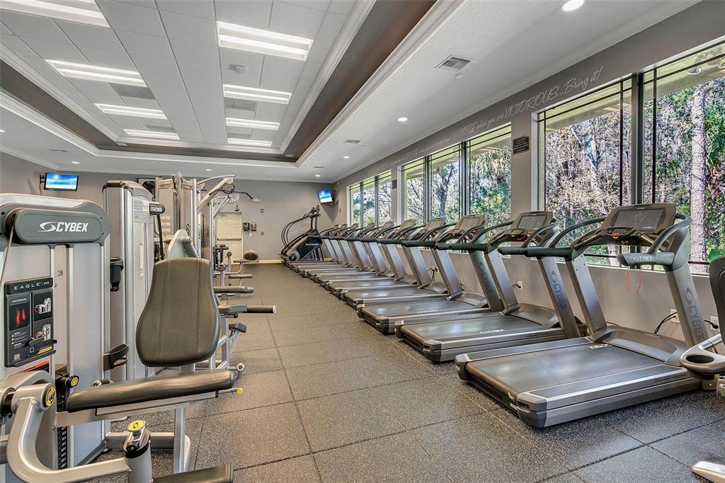 2541 Teton Stone Run Orlando, FL 32828 - Photo 75 of 82 a room with gym equipment