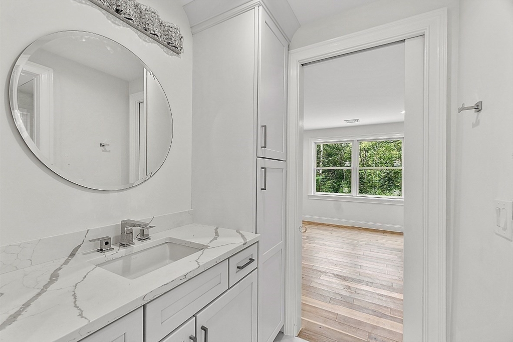 5 Barnard Hill Road Boylston, MA 01505 - Photo 31 of 37 a bathroom with a sink and a mirror