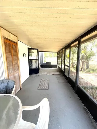 a big yard with lots of green space