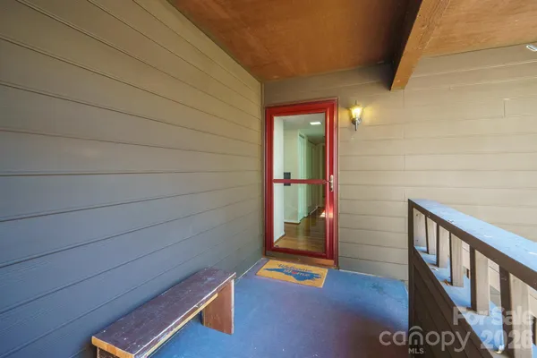 a view of outdoor space and deck