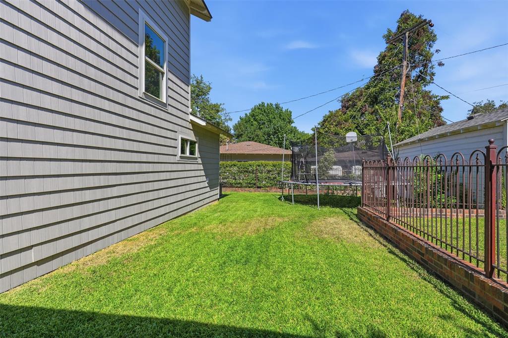 3712 Brighton Road Fort Worth, TX 76109 - Photo 30 of 33 Great backyard space with an extended fenced in play area.
