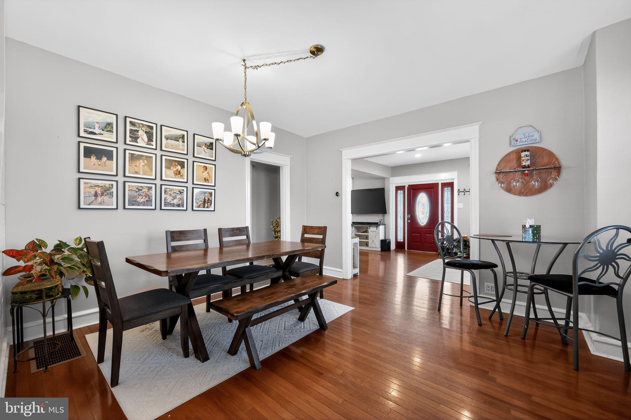 801 Chandler Street Philadelphia, PA 19111 - Photo 11 of 30 a living room with furniture and wooden floor