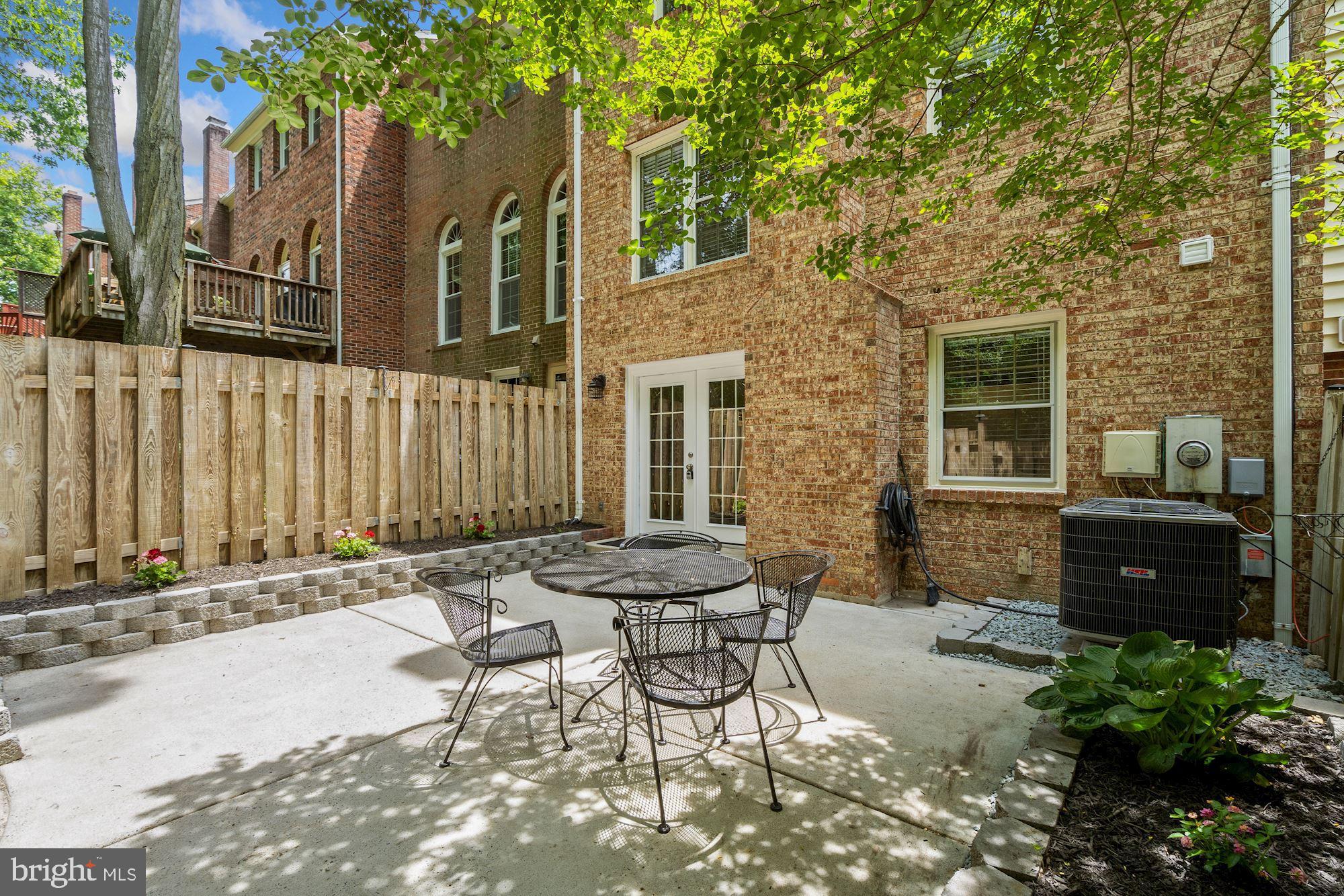 8014 Sleepy View Lane Springfield, VA 22153 - Photo 30 of 35 Private backyard with separate entrance.