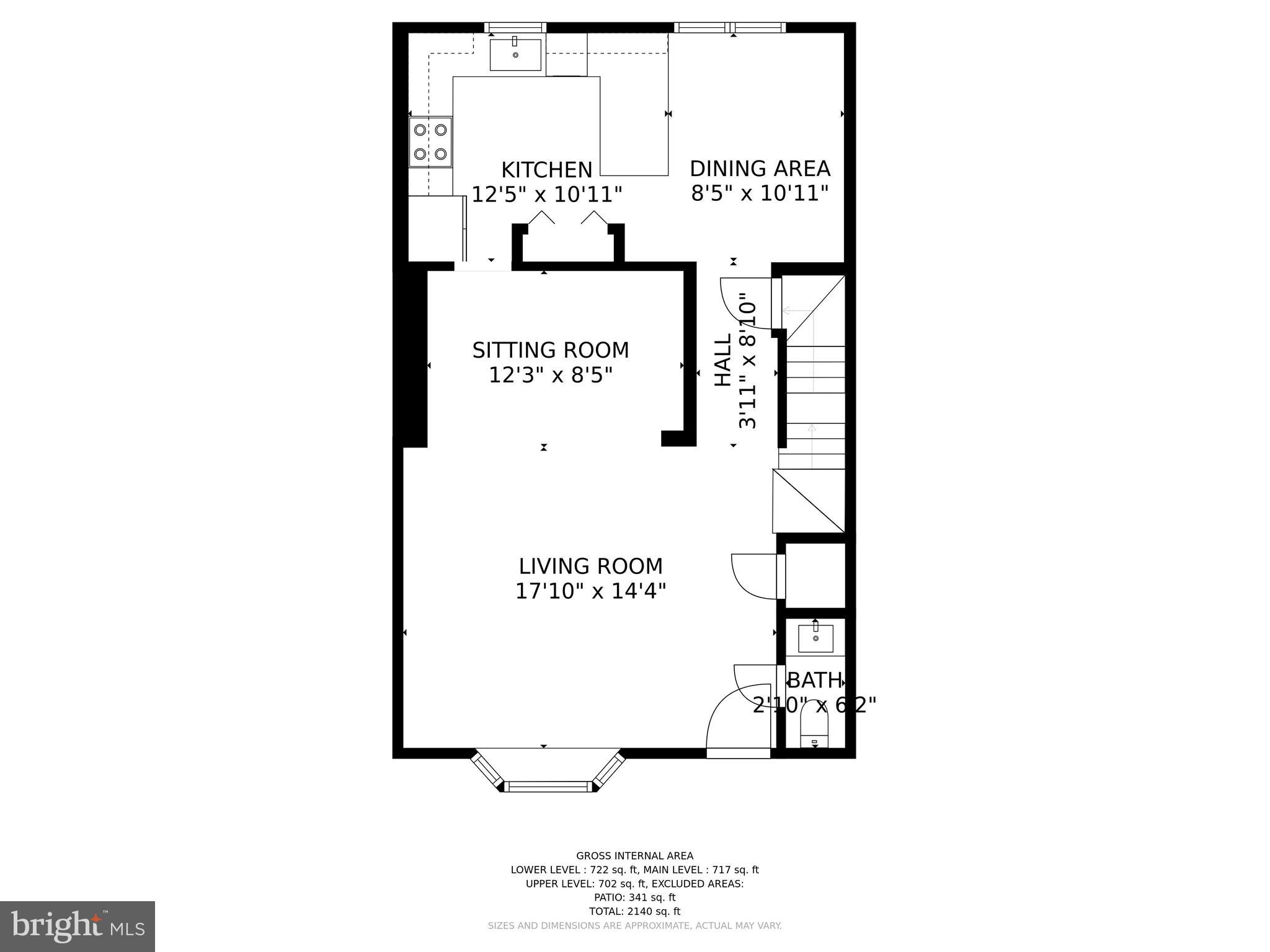 8014 Sleepy View Lane Springfield, VA 22153 - Photo 32 of 35 Floor Plan: Main Level