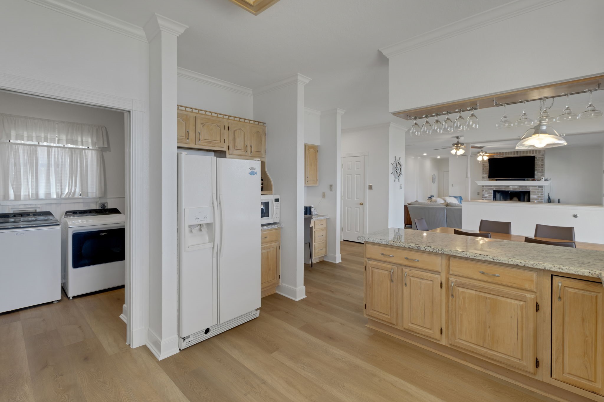 40 Pebble Beach Circle Coldspring, TX 77331 - Photo 16 of 50 There is a spacious laundry room off the kitchen with sink, closet and room fora second fridge