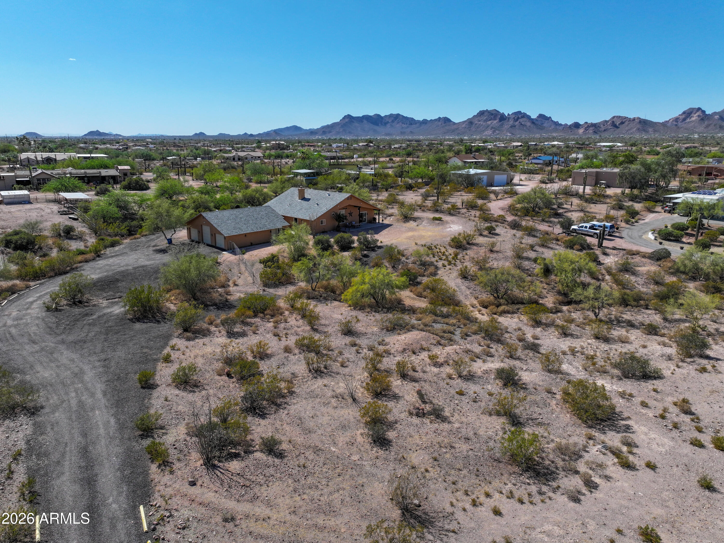 1224 North Acacia Road Apache Junction, AZ 85119 - Photo 43 of 48 a view of a city with mountains in the background