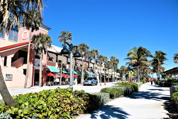 a view of street