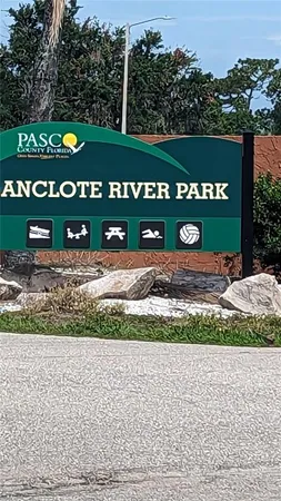 a view of a sign board