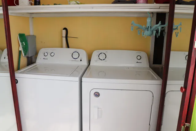 a view of a big room with an ocean view