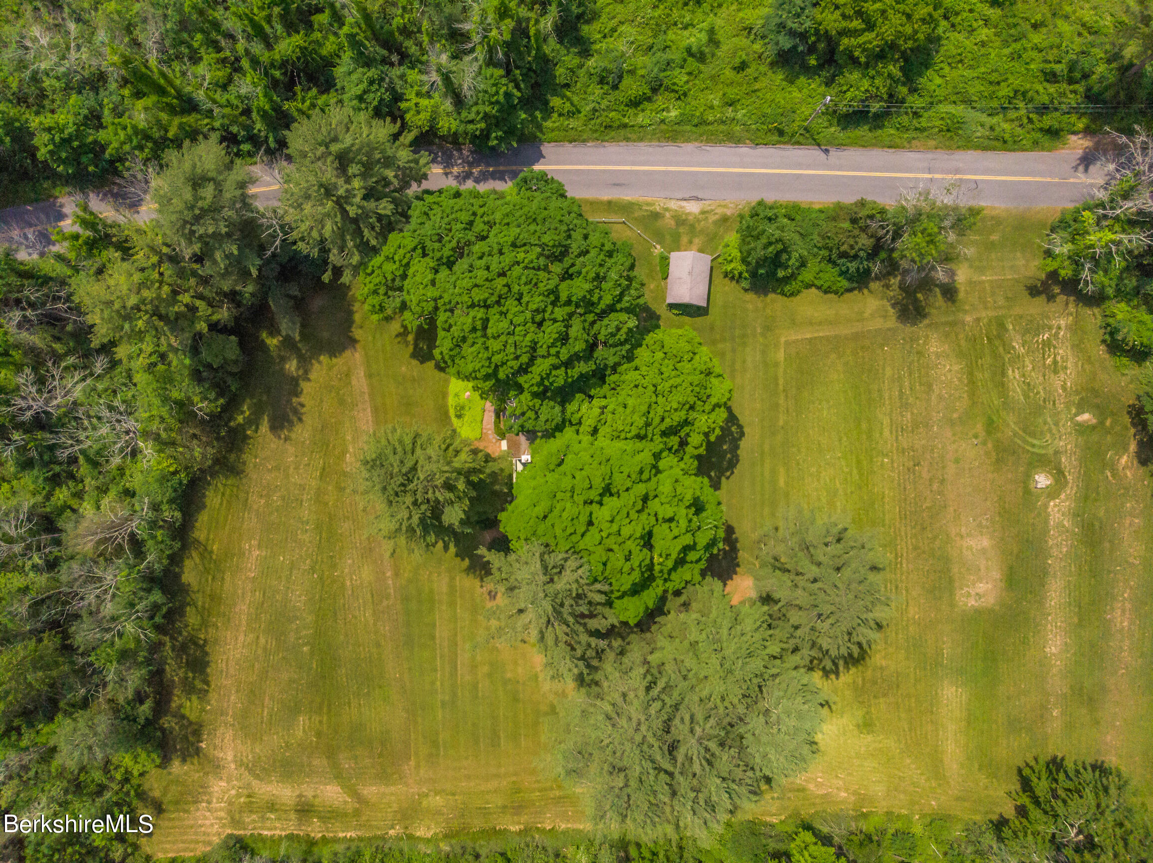 424 Cooper Hill Road Sheffield, MA 01257 - Photo 3 of 45 Aerial View