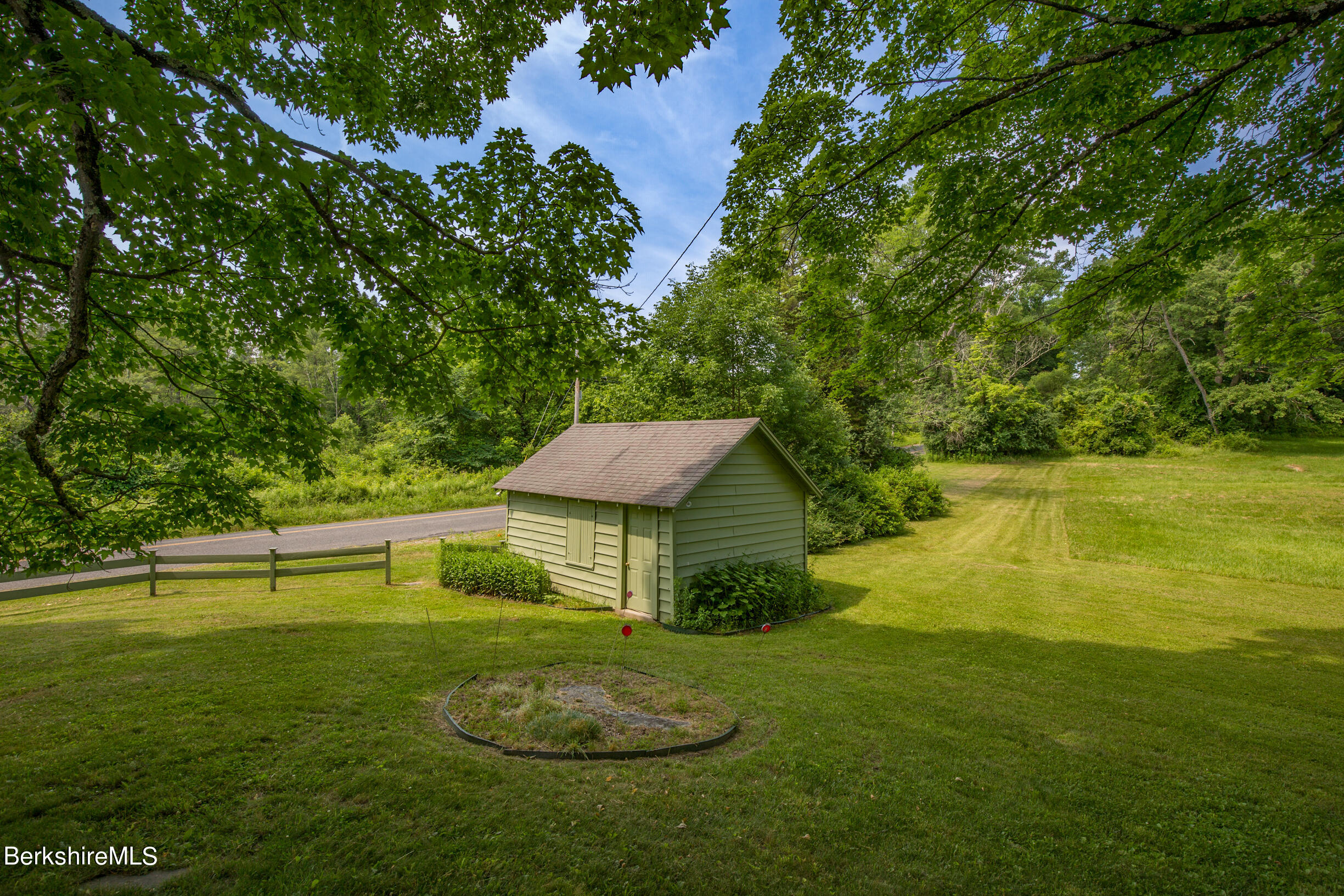 424 Cooper Hill Road Sheffield, MA 01257 - Photo 34 of 45 View from the Porch of the Road