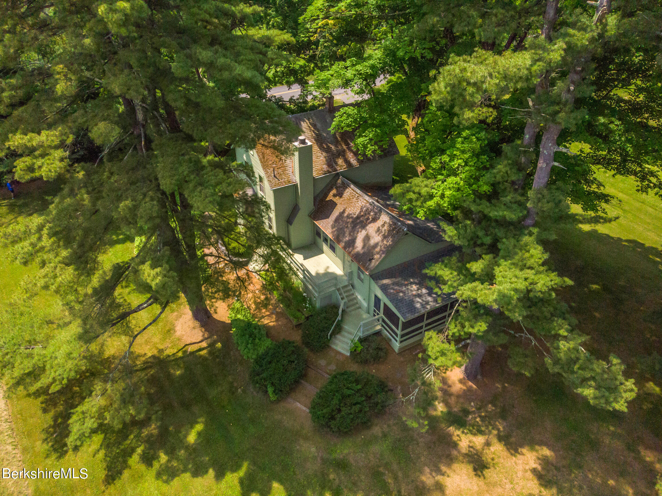 424 Cooper Hill Road Sheffield, MA 01257 - Photo 42 of 45 Looking Down