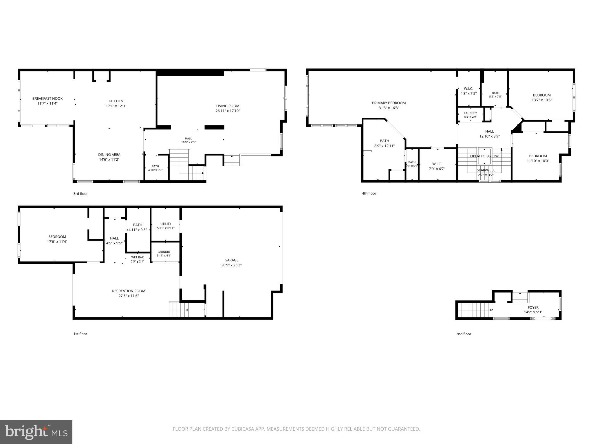 7761 Crystal Brook Way Hanover, MD 21076 - Photo 63 of 63 Complete Floor Plan