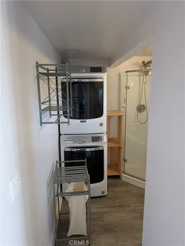 a view of kitchen and utility room