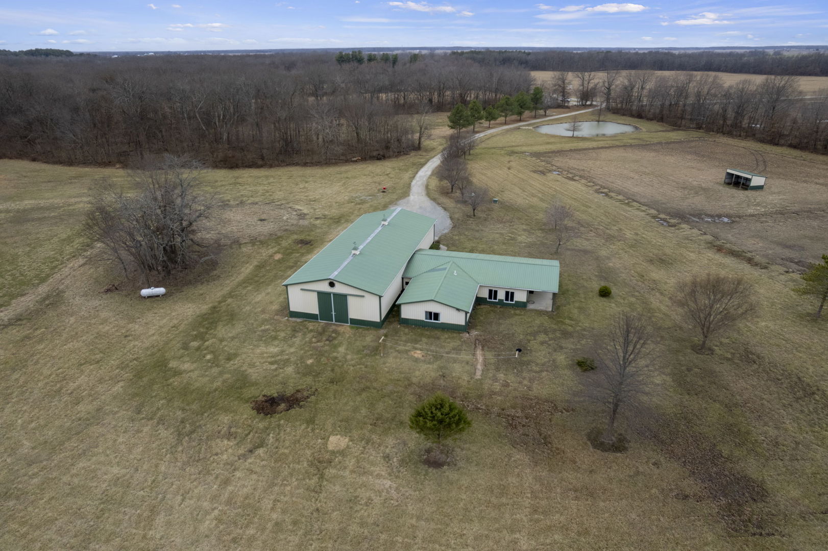 7198 Omega Road Kinmundy, IL 62854 - Photo 82 of 95 a view of a dry yard with wooden fence