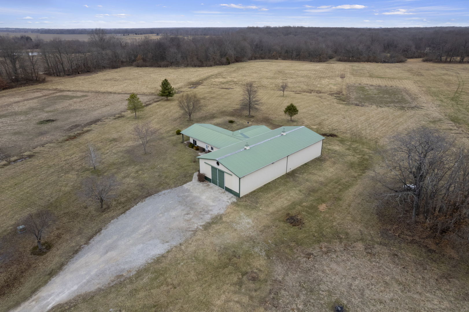 7198 Omega Road Kinmundy, IL 62854 - Photo 9 of 95 a view of a lake with outdoor space
